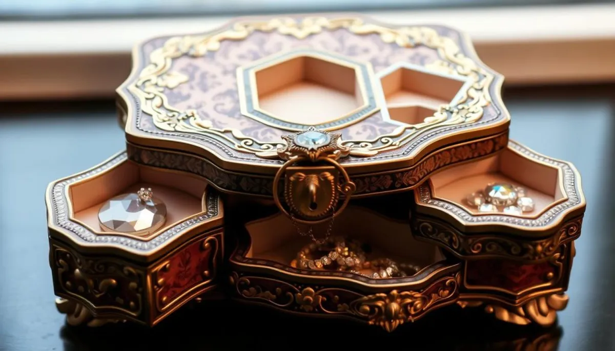 boîte fort pour bijoux