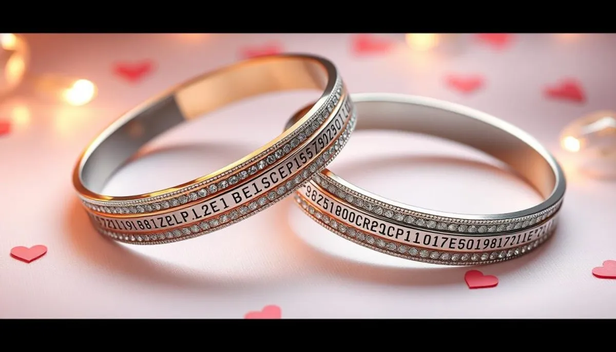 Bracelet couple morse de qualité