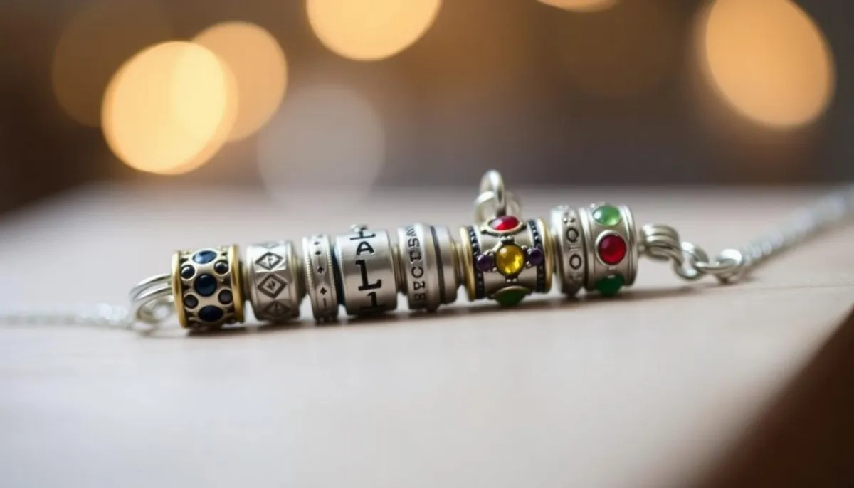 collier breloque personnalisable avec code Morse