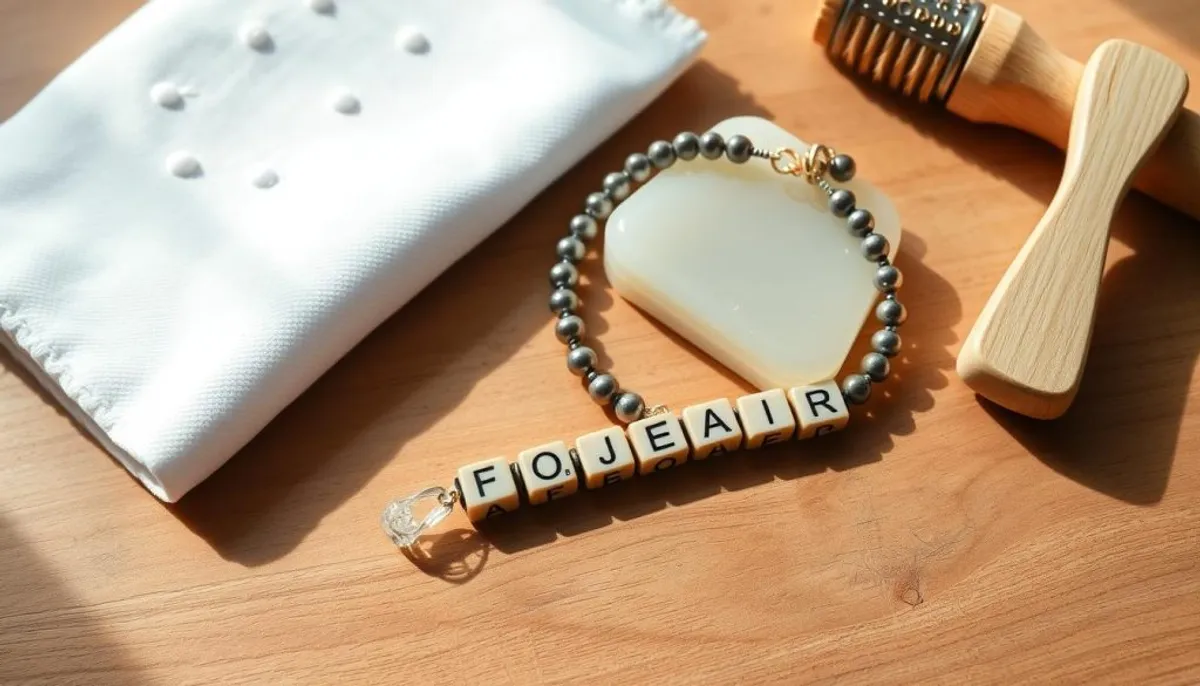Entretien bracelet prenom morse