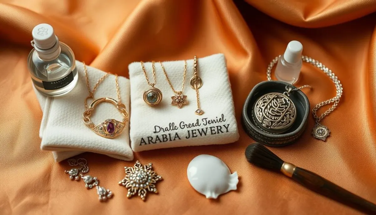 Entretien des bijoux arabes personnalisés