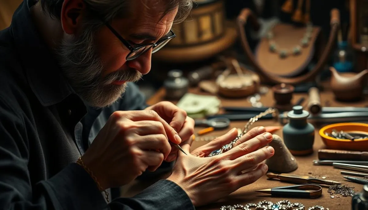 fabrication sur mesure de bijoux artisanaux