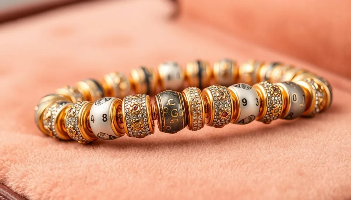 Matériaux nobles pour bracelet perles morse